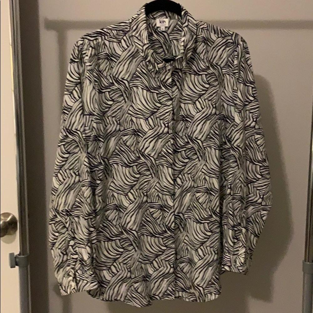 British kin long-sleeved blouse